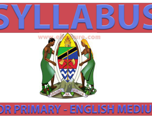 Syllabuses for Primary Education